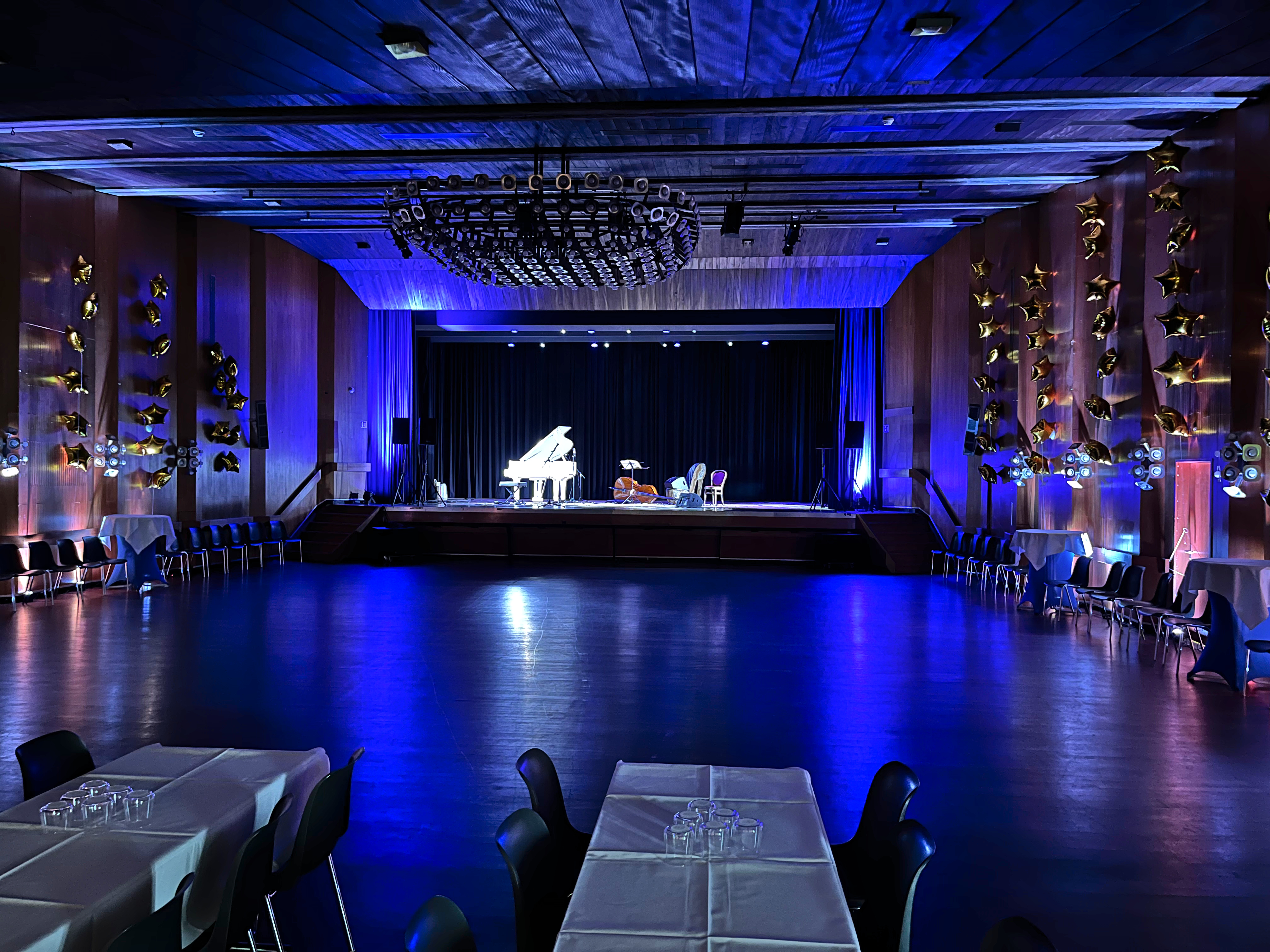 Kronensaal an Sylvester